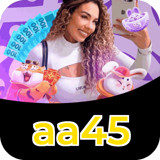 Plataforma aa45 mostrando interface moderna, jogos certificados e recursos de segurança licenciados